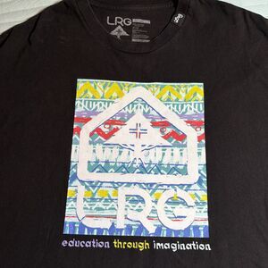 LRG LIFTED RESEARCH GROUP TEE T SHIRT Mens XXL 2XL Black Streetwear Hip Hop